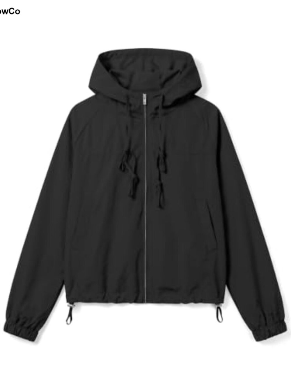 Women's Cropped Zip Hoodie Lightweight Casual Fall Jacket with Pockets